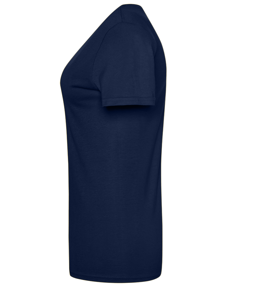 Terrible 30's Design - Basic women's t-shirt_MARINE_left