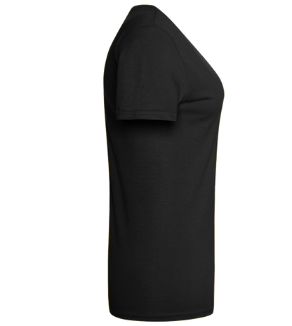 Terrible 30's Design - Basic women's t-shirt_DEEP BLACK_right