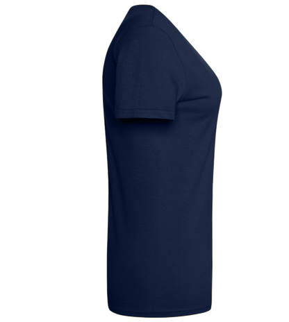 Terrible 30's Design - Basic women's t-shirt_MARINE_right