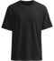 Premium men's oversized t-shirt_DEEP BLACK_front