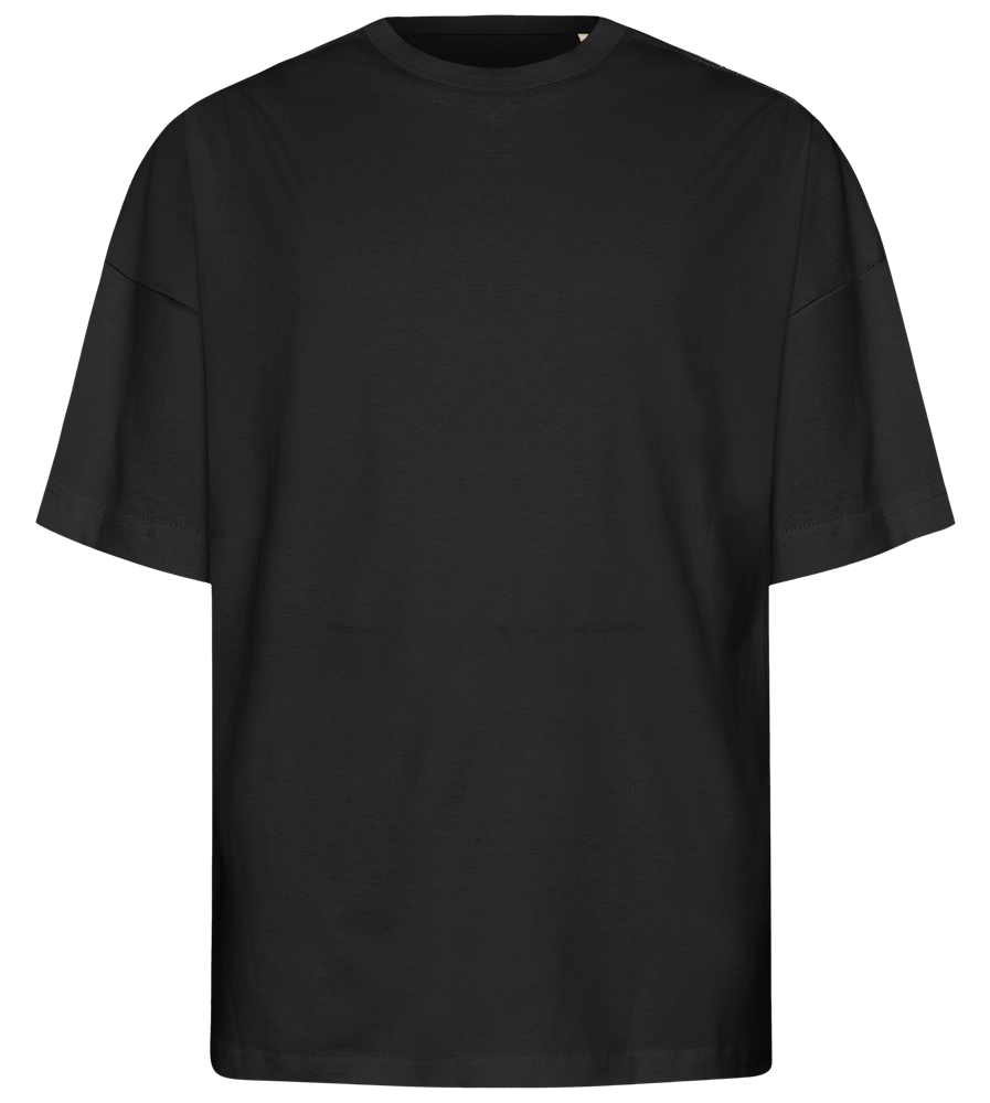 Premium men's oversized t-shirt_DEEP BLACK_front