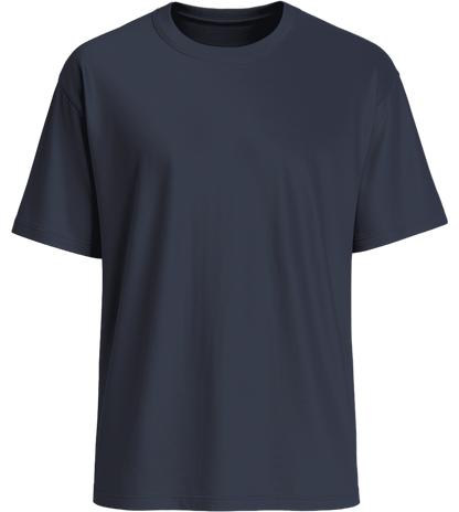 Premium men's oversized t-shirt_FRENCH NAVY_front