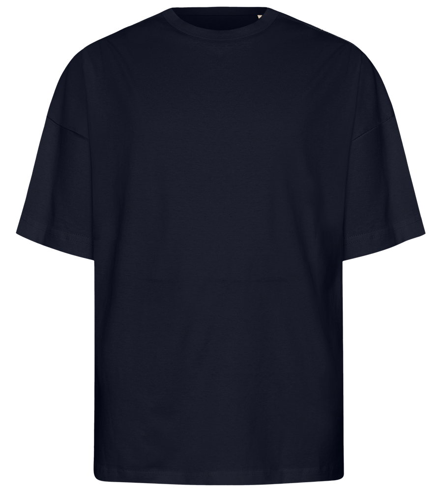 Premium men's oversized t-shirt_FRENCH NAVY_front