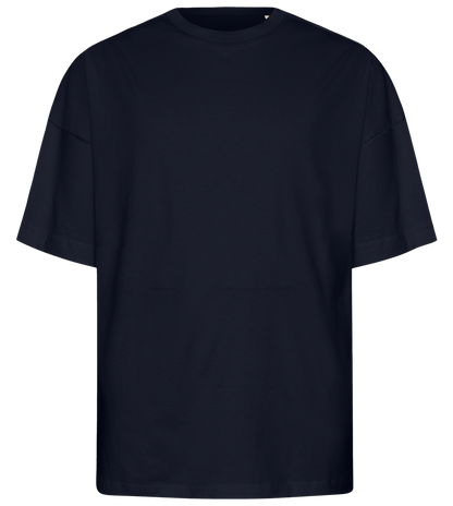 Premium men's oversized t-shirt_FRENCH NAVY_front