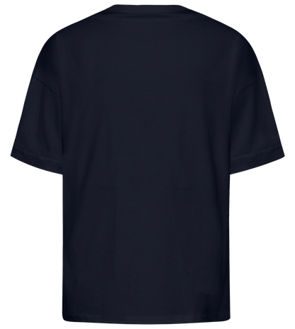 Premium men's oversized t-shirt_FRENCH NAVY_back