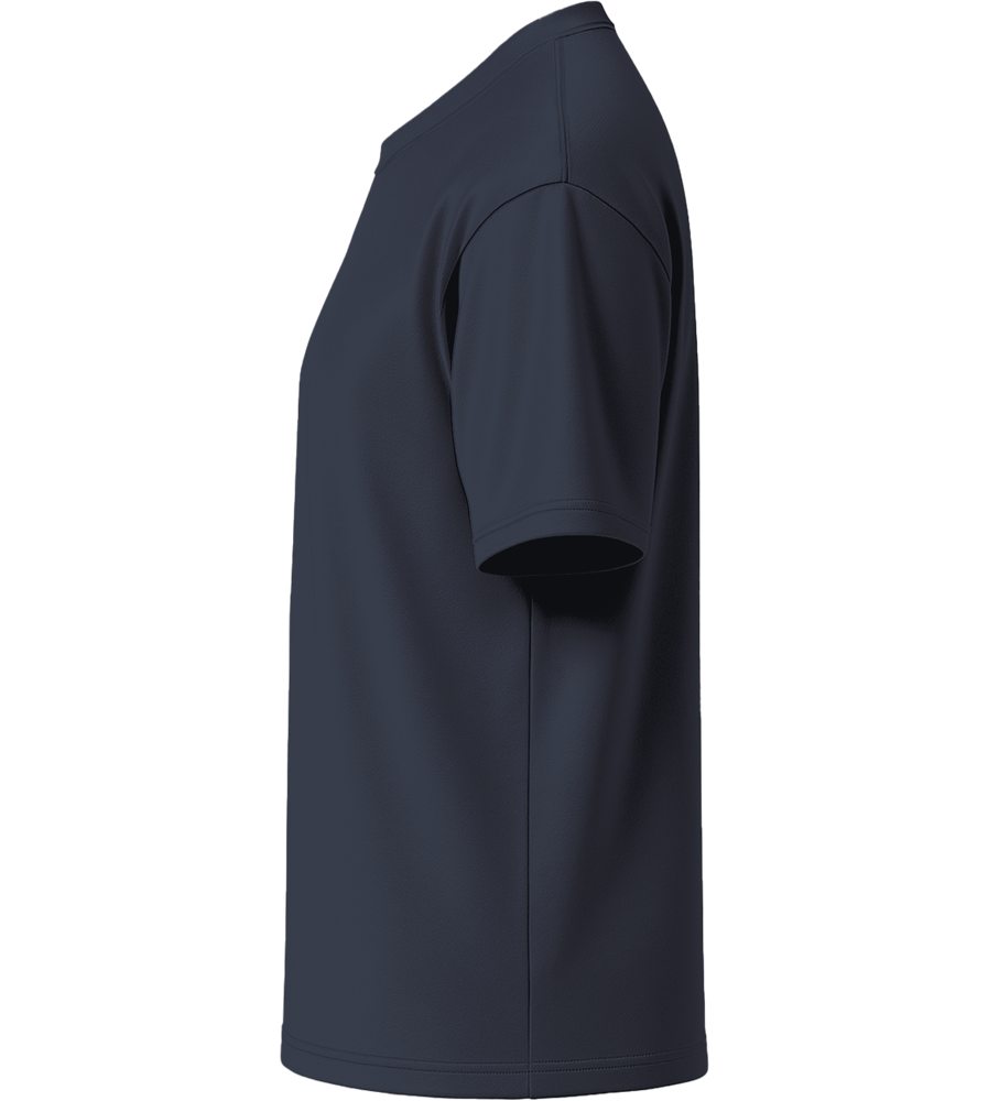 Premium men's oversized t-shirt_FRENCH NAVY_left