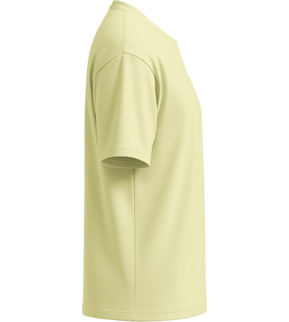 Premium men's oversized t-shirt_LIGHT YELLOW_right