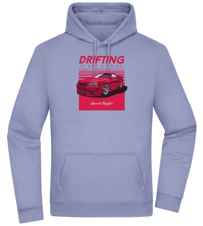 Drifting Not A Crime Design - Premium Essential Unisex Hoodie_BLUE_front