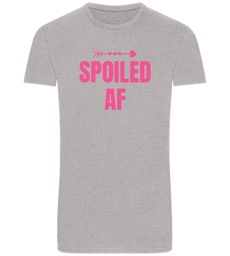 Spoiled AF Arrow Design - Basic Unisex T-Shirt_ORION GREY_front