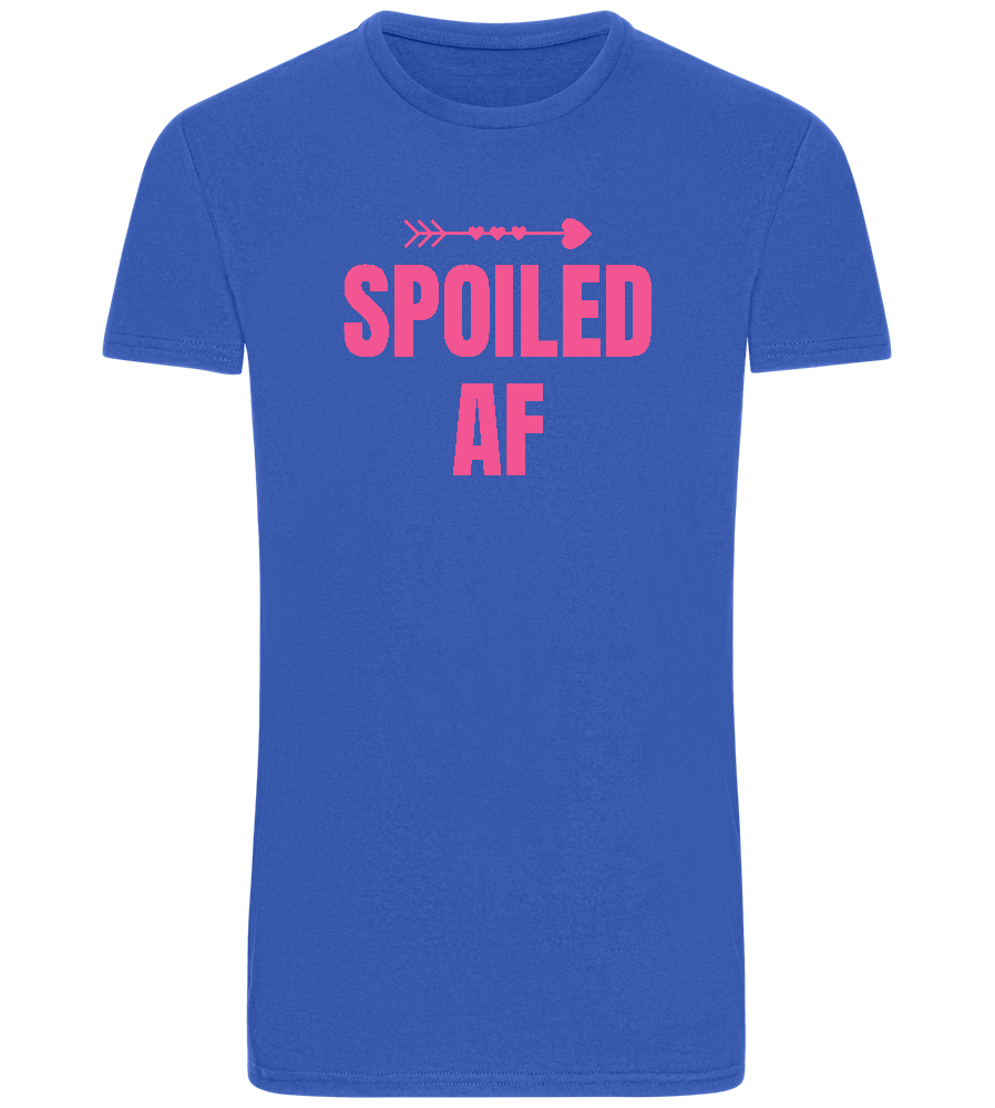 Spoiled AF Arrow Design - Basic Unisex T-Shirt_ROYAL_front