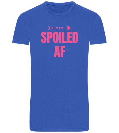 Spoiled AF Arrow Design - Basic Unisex T-Shirt_ROYAL_front