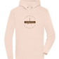 Never Late Design - Premium unisex hoodie_LIGHT PEACH ROSE_front