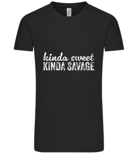 Kinda Sweet Kinda Savage Design - Comfort Unisex T-Shirt