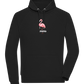 Mama Flamingo Design - Comfort unisex hoodie_BLACK_front