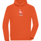 Mama Flamingo Design - Comfort unisex hoodie_BURNT ORANGE_front
