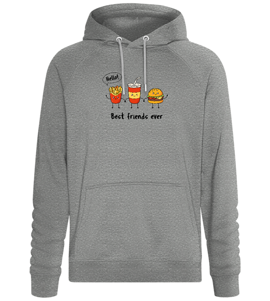 Best Friends Ever Design - Comfort unisex hoodie_ORION GREY II_front