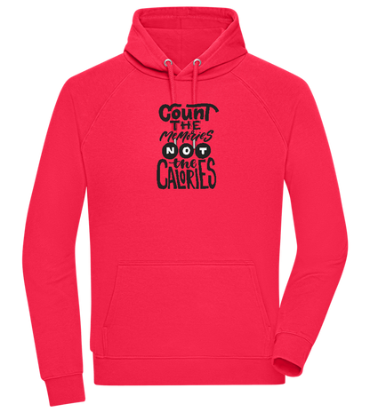 Count the Memories Design - Comfort unisex hoodie_RED_front