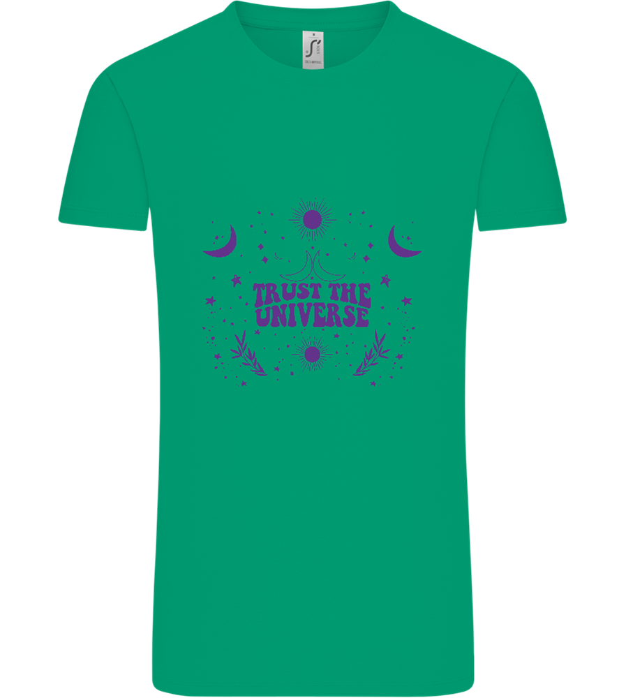 Universe Design - Comfort Unisex T-Shirt_SPRING GREEN_front