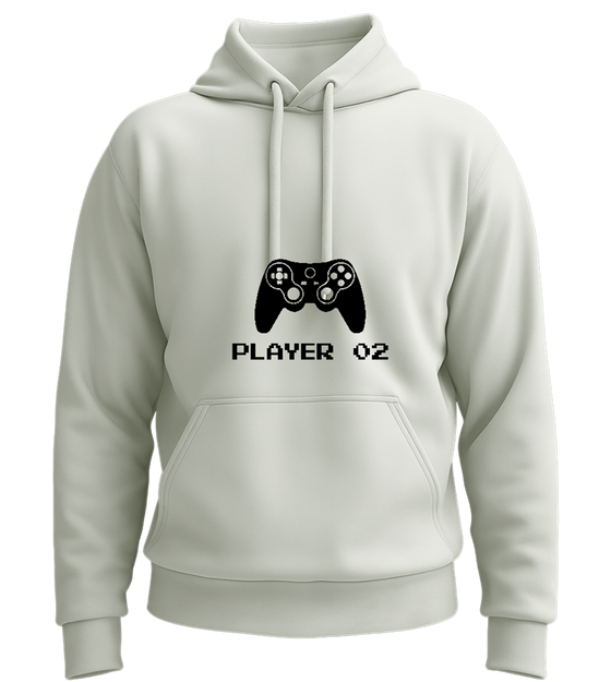 Player 002 Design - Premium Essential Unisex Hoodie_CREAMY GREEN_front