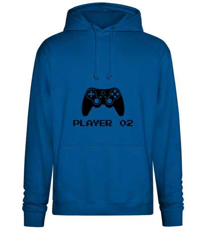 Player 002 Design - Premium Essential Unisex Hoodie_ROYAL_front