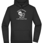 Dead Inside Caffeinated Design - Premium Essential Unisex Hoodie_BLACK_front