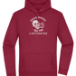 Dead Inside Caffeinated Design - Premium Essential Unisex Hoodie_BORDEAUX_front