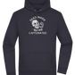 Dead Inside Caffeinated Design - Premium Essential Unisex Hoodie_FRENCH NAVY_front