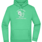 Dead Inside Caffeinated Design - Premium Essential Unisex Hoodie_SPRING GREEN_front