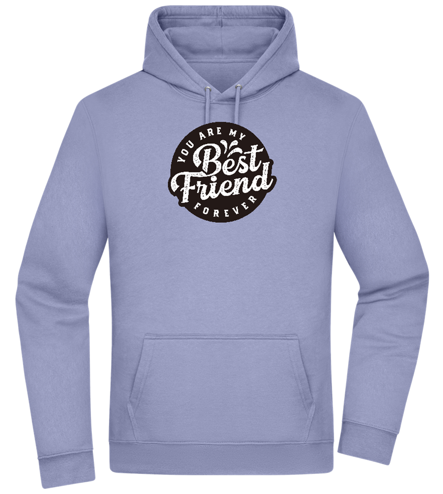 You Are My Best Friend Forever Design - Premium Essential Unisex Hoodie_BLUE_front