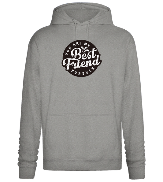 You Are My Best Friend Forever Design - Premium Essential Unisex Hoodie_ORION GREY II_front