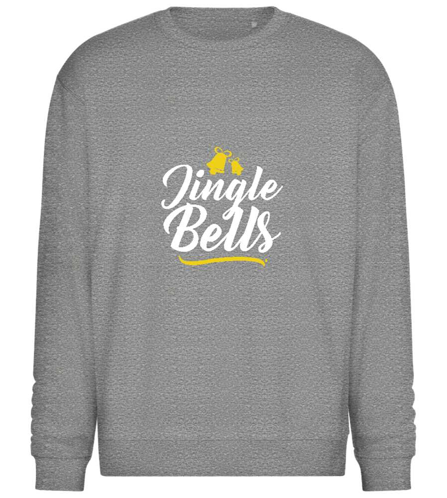 Christmas Jingle Bells Design - Comfort Essential Unisex Sweater_ORION GREY II_front