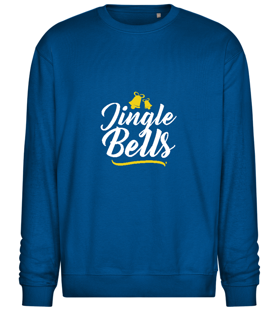 Christmas Jingle Bells Design - Comfort Essential Unisex Sweater_ROYAL_front