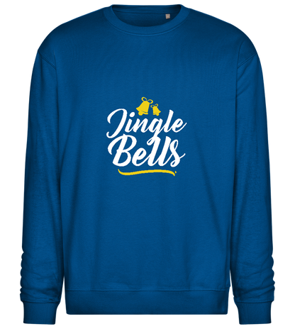 Christmas Jingle Bells Design - Comfort Essential Unisex Sweater_ROYAL_front