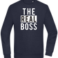 The Real Boss Design - Comfort Essential Unisex Sweater_FRENCH NAVY_front