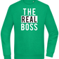 The Real Boss Design - Comfort Essential Unisex Sweater_MEADOW GREEN_front