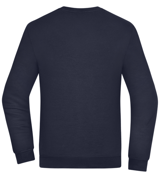 The Real Boss Design - Comfort Essential Unisex Sweater_FRENCH NAVY_back