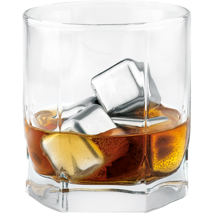 Set of 4 Stainless Steel Ice Cubes in Pouch_BLACK_DETAILEDIMAGE_front_4