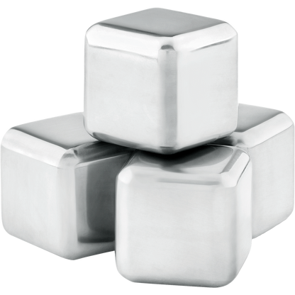 Set of 4 Stainless Steel Ice Cubes in Pouch_BLACK_DETAILEDIMAGE_front_2