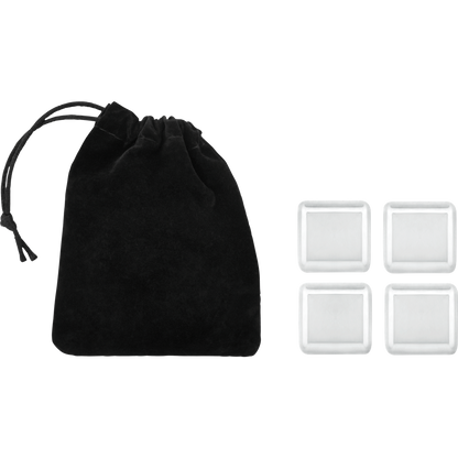 Set of 4 Stainless Steel Ice Cubes in Pouch_BLACK_DETAILEDIMAGE_front_3