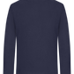 Keep Growing Design - Premium kids long sleeve t-shirt_FRENCH NAVY_back