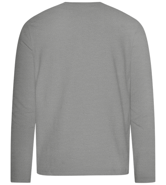 Keep Growing Design - Premium kids long sleeve t-shirt_ORION GREY_back