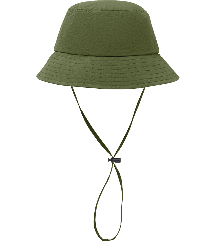 Outdoor Waterproof Bucket Hat_ARMY GREEN_front