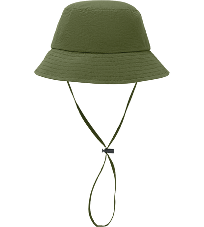 Outdoor Waterproof Bucket Hat_ARMY GREEN_front