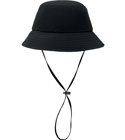 Outdoor Waterproof Bucket Hat_BLACK_front