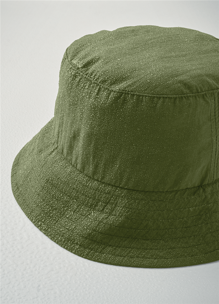 Outdoor Waterproof Bucket Hat_ARMY GREEN_VARIANTFEATUREDIMAGE_front_3