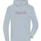 Bi-Conic Design - Premium unisex hoodie_CREAMY BLUE_front
