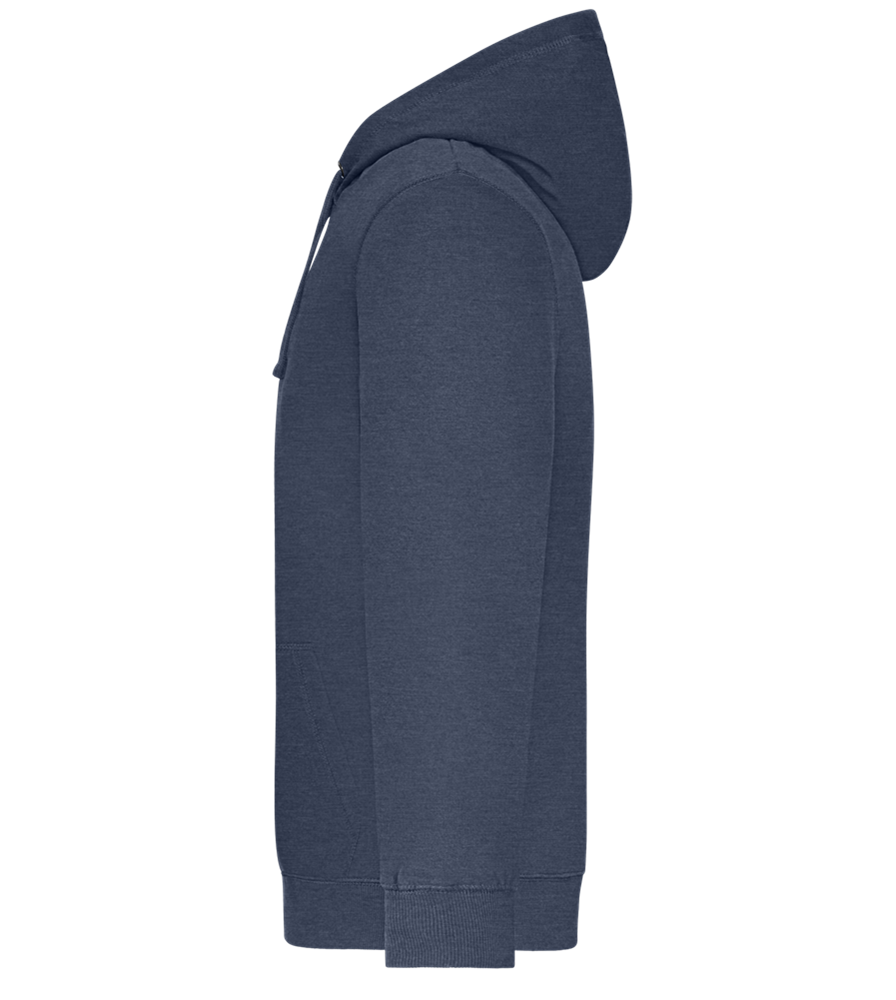 Bi-Conic Design - Premium unisex hoodie_DENIM CHINA_left