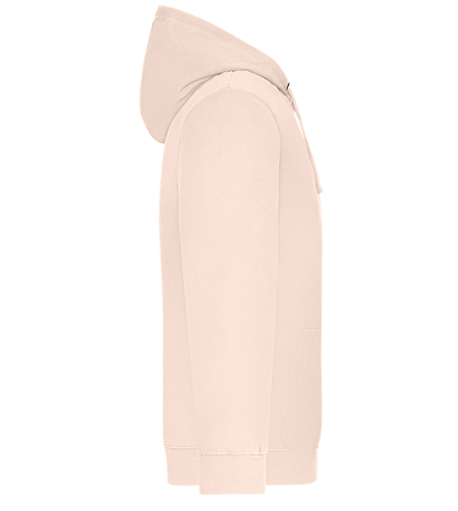 Bi-Conic Design - Premium unisex hoodie_LIGHT PEACH ROSE_right