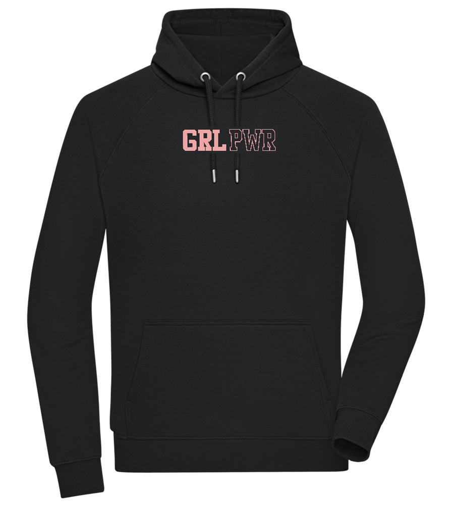 Girl Power 3 Design - Comfort unisex hoodie_BLACK_front