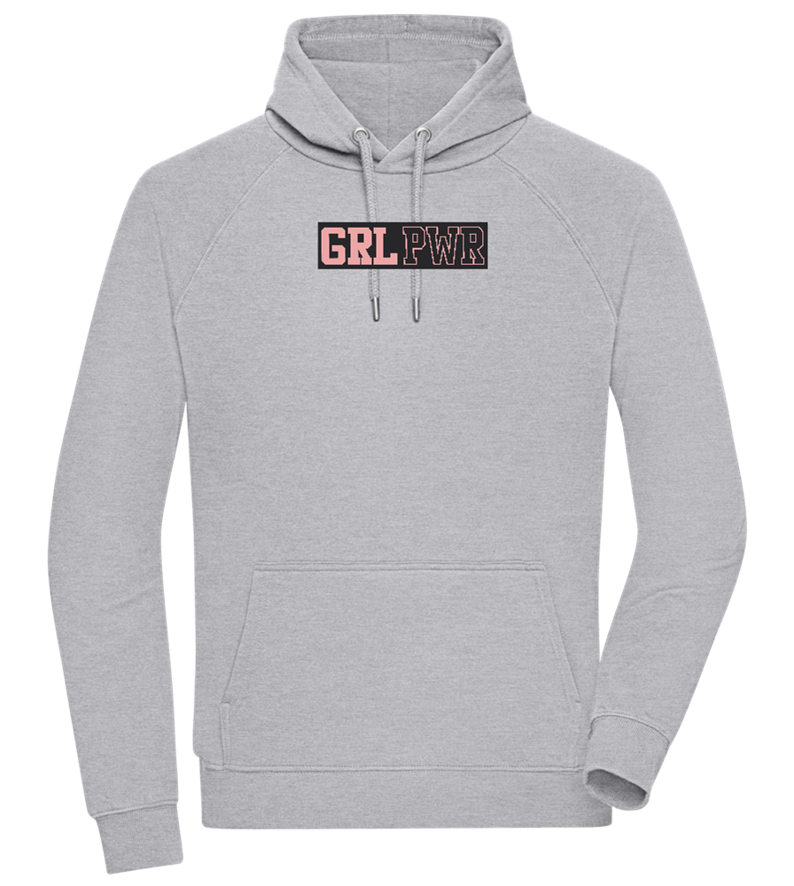 Girl Power 3 Design - Comfort unisex hoodie_ORION GREY II_front